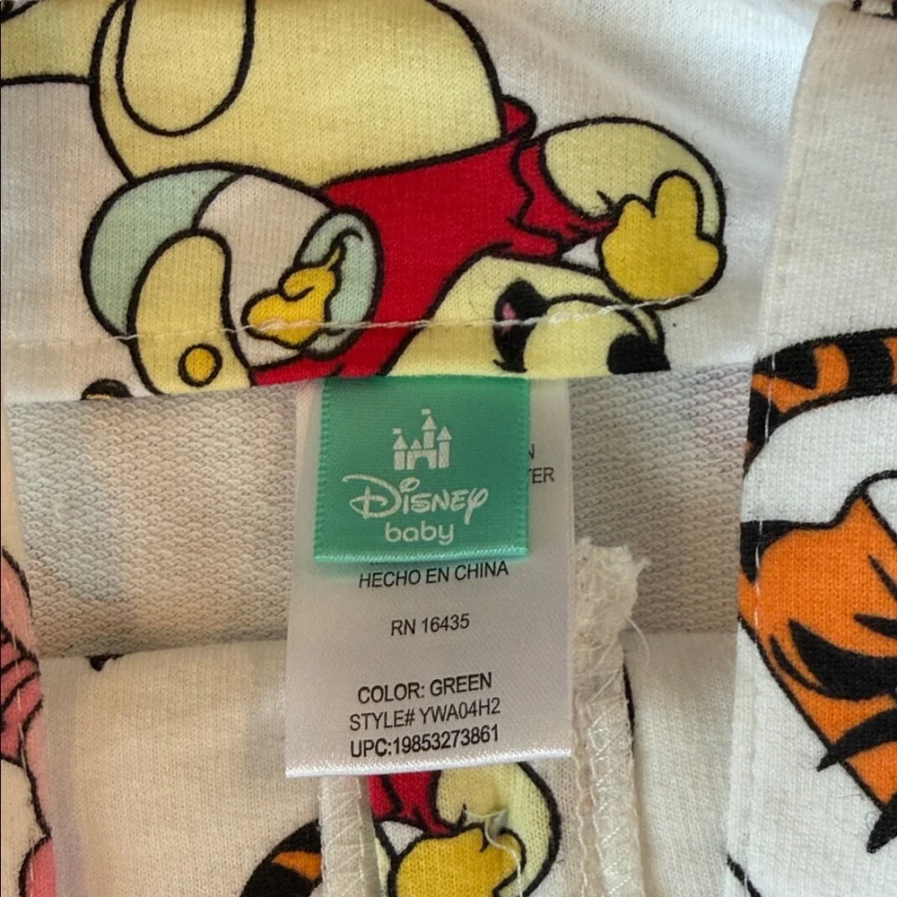 Disney Winnie the Pooh Multicolor Toddler One-Piece Romper - Picture 4 of 4